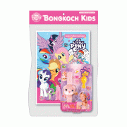 MY LITTLE PONY ระบายสีและเกมแสนสนุก CREATE YOUR OWN SUNSHINE + สายรัดข้อมือแมวเหมียวและเครื่องประดับ